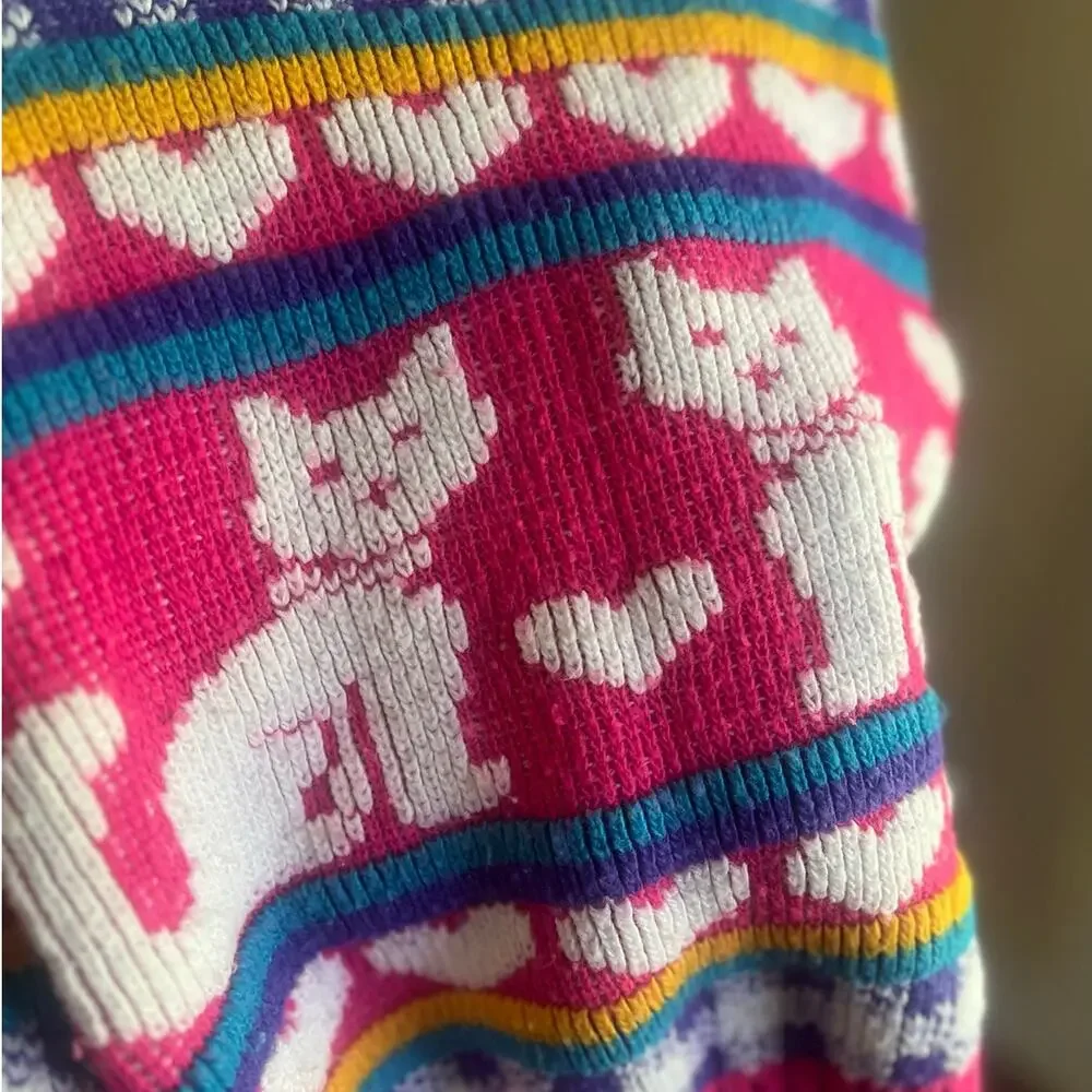 Vintage Cat Sweater 2T